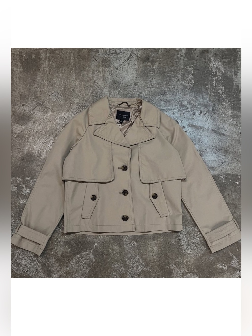 Banana Republic Tan Water-Resistant Jacket